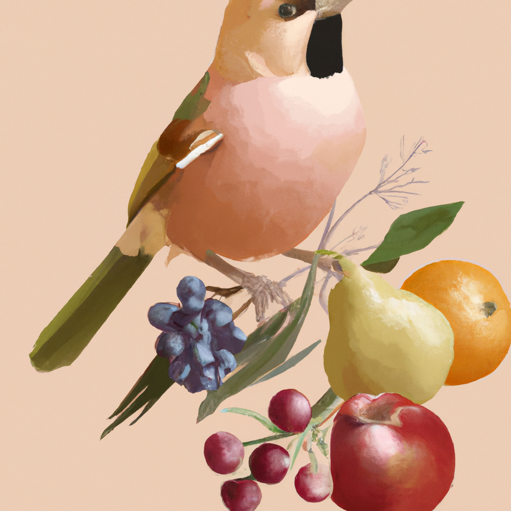 Alimentation des oiseaux : fruits et légumes pour un compagnon heureux
