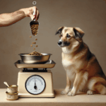 Pesée de croquettes au gramme près pour chien