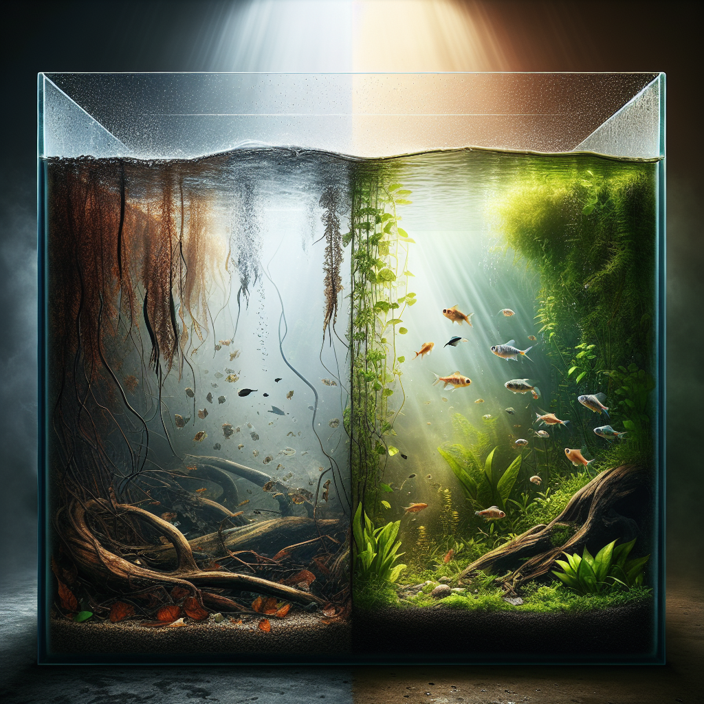 Eau d'aquarium qui sent mauvais: solutions simples