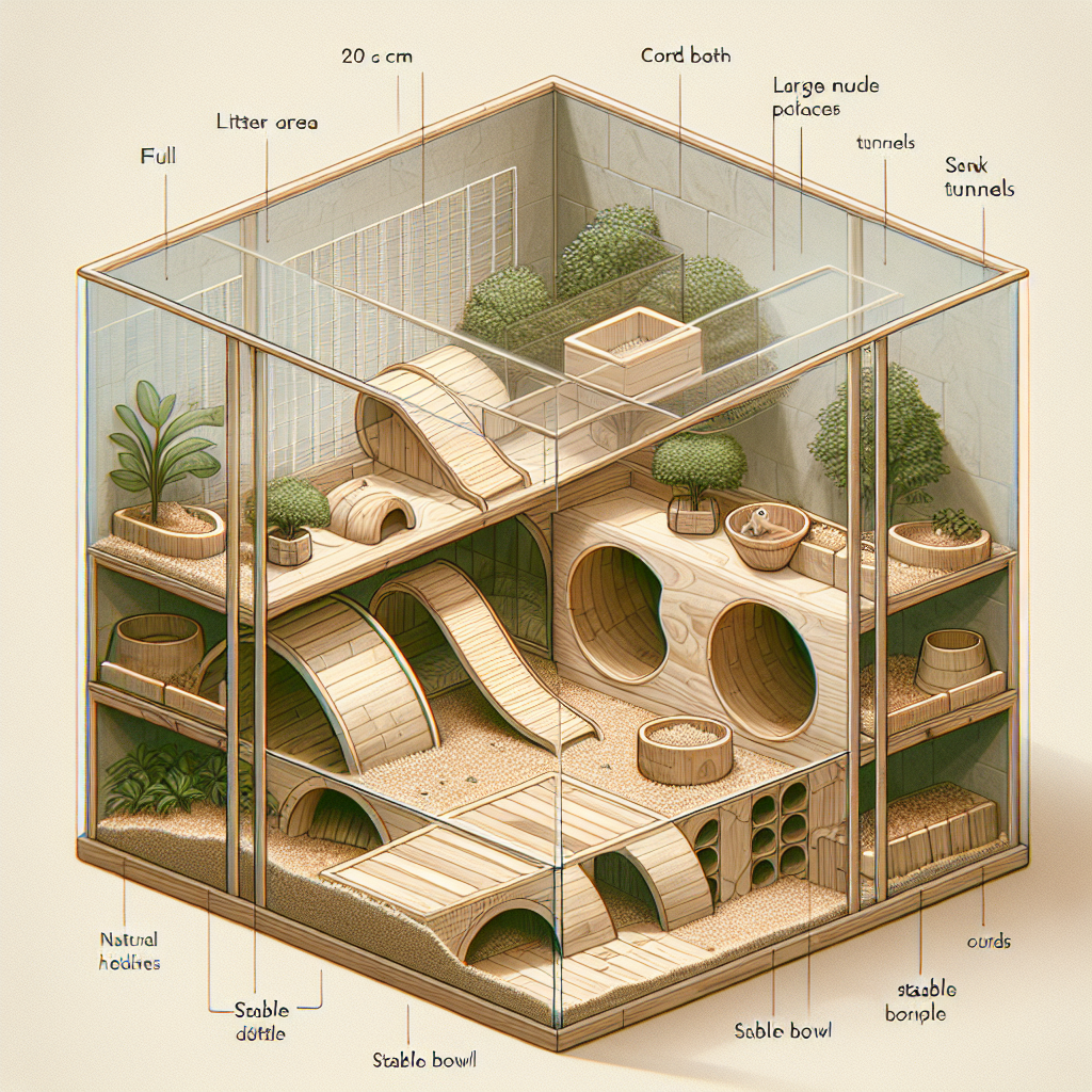 Hamster syrien: la cage idéale