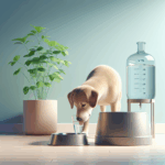 Chien buvant à sa gamelle, hydratation quotidienne optimale