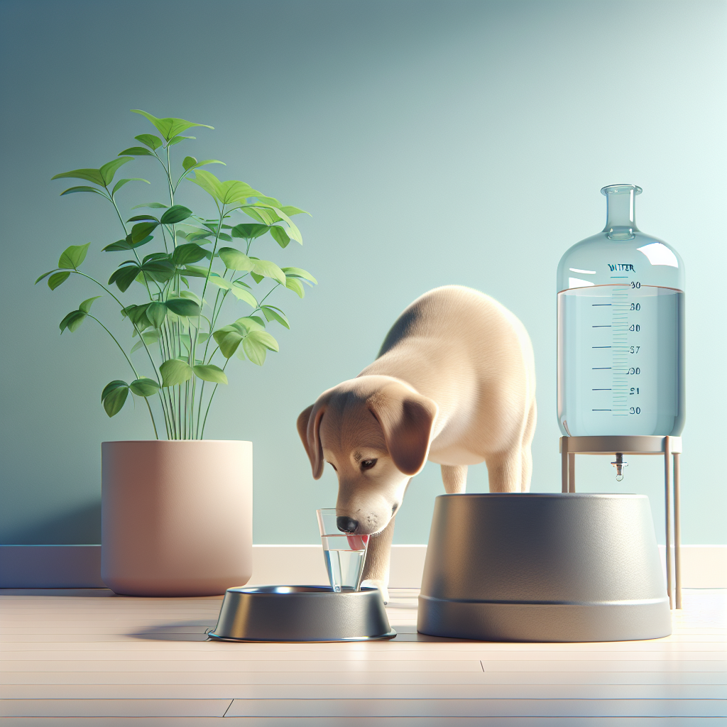 Combien d’eau pour mon chien, vraiment ?