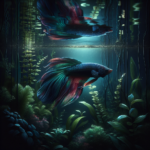 Poisson d'aquarium aux couleurs vives, indicateur de santé et stress