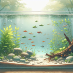 Poissons résistants pour aquarium débutant, bac planté